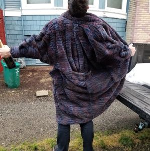 Burning Man Fur Coat For The Prefect Playa Mate